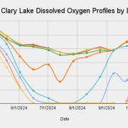 2024-Clary-Lake-Dissolved-Oxygen-Profiles-by-Depth