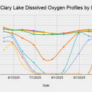 2025-Clary-Lake-Dissolved-Oxygen-Profiles-by-Depth